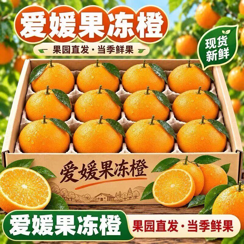 爱媛38号果冻橙新鲜橙子水果
