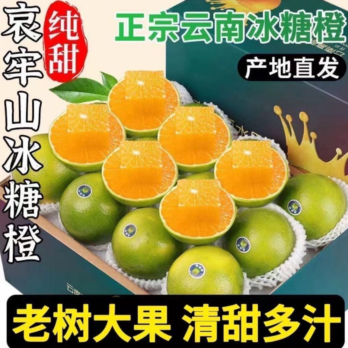 云南玉溪哀牢山冰糖橙