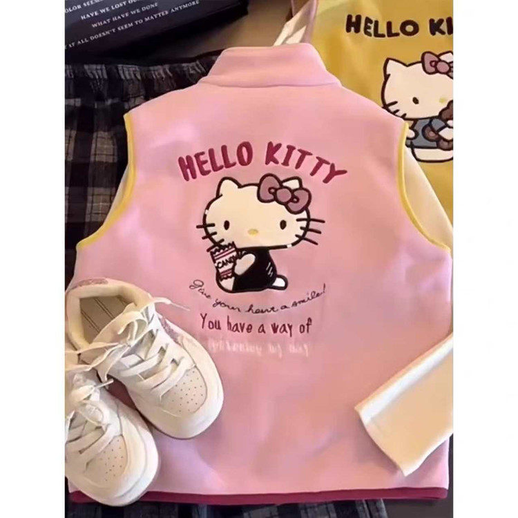 刺绣立领常规款摇粒绒拉链马甲,童装/婴儿装/亲子装,马甲,淘宝优惠券,粉丝福利购,淘宝优惠卷