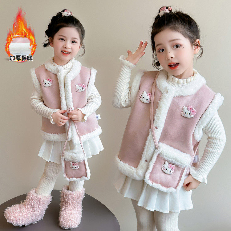 圆领常规款聚酯纤维按扣A类马甲,童装/婴儿装/亲子装,马甲,淘宝优惠券,粉丝福利购,淘宝优惠卷