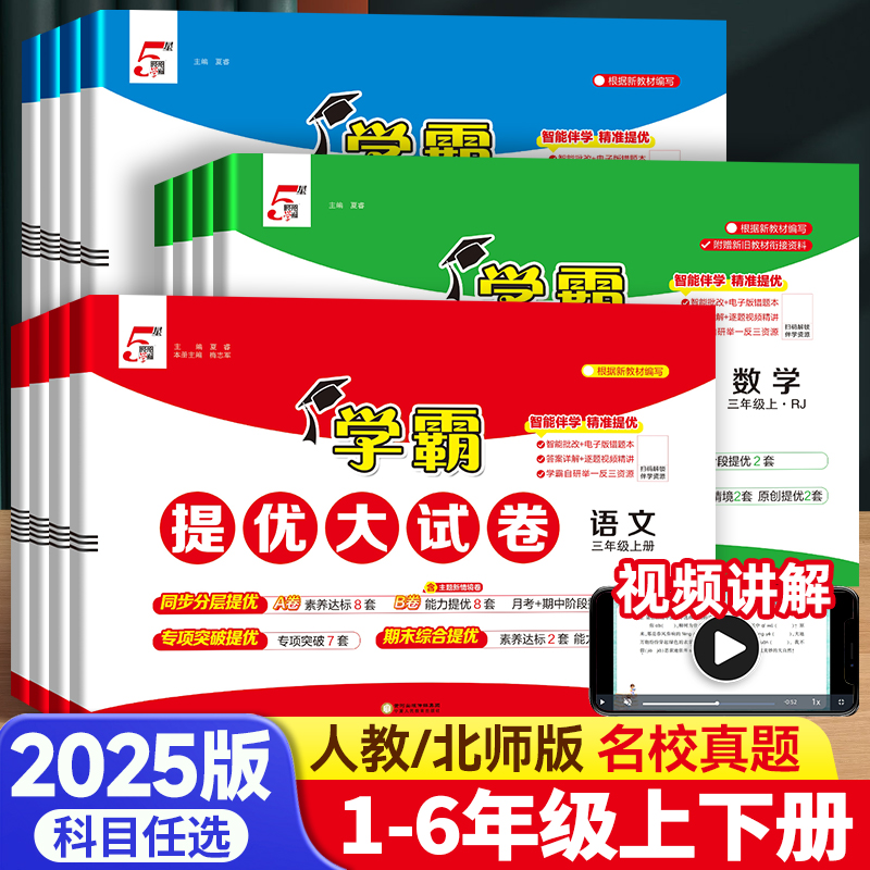 2025版小学学霸提优大试卷