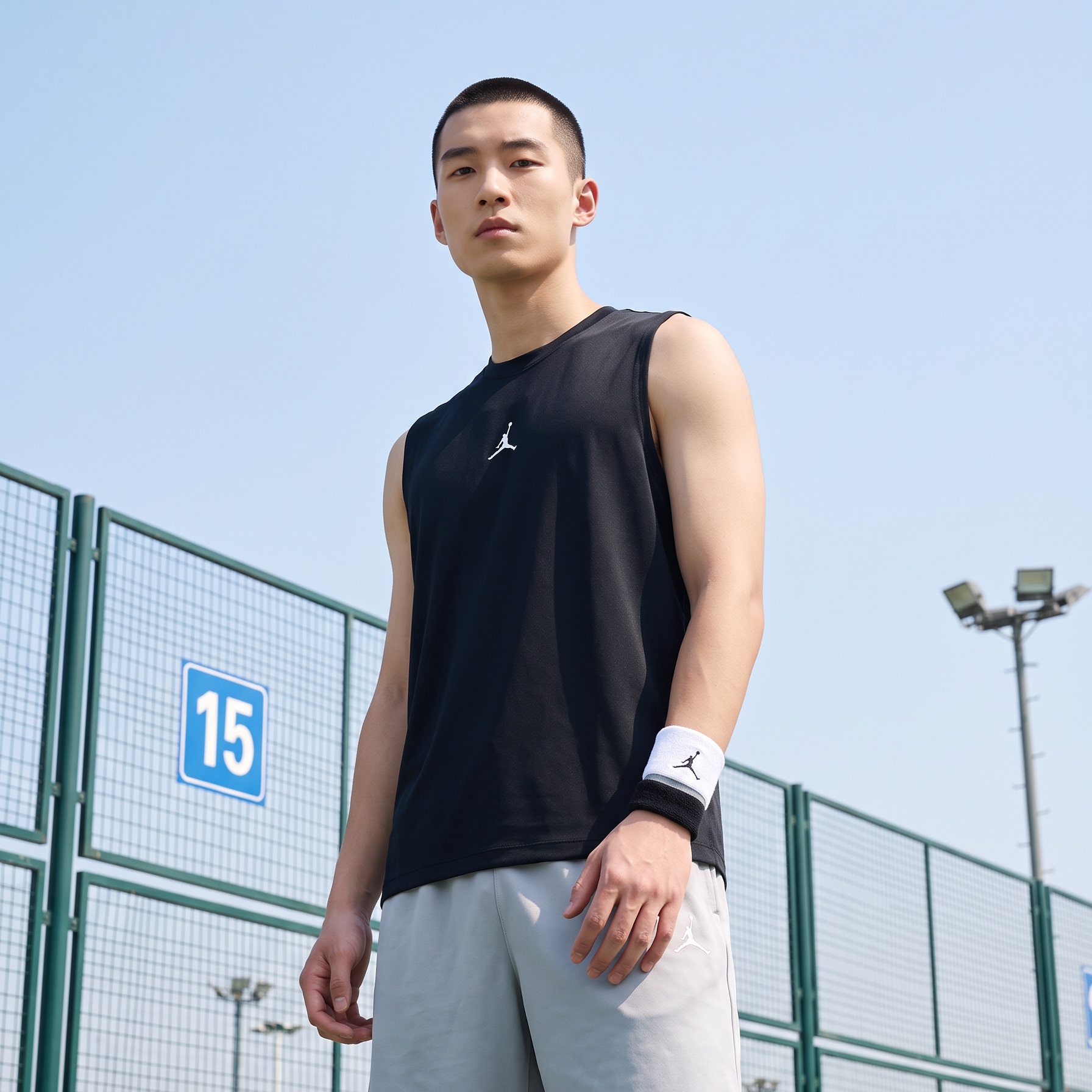 NIKE耐克男子AS M J DF SPT ESS SLVS运动休闲无袖T恤IF0890-010