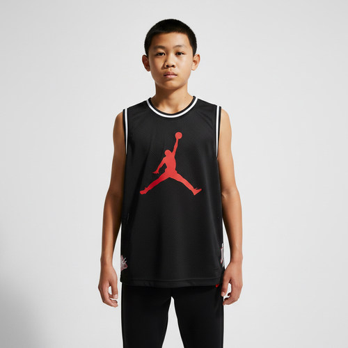 NIKE耐克JORDAN男大童篮球运动休闲背心JD2622011GS-005