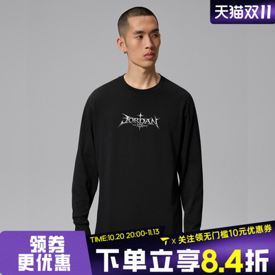 NIKE耐克男子AS M J BRK CLTR1 85 LS运动休闲长袖T恤JU6258-010