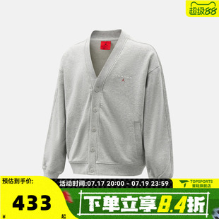 滔搏NIKE耐克男子AS J FLT FLC CARDIGAN LB夹克外套IW6371-050