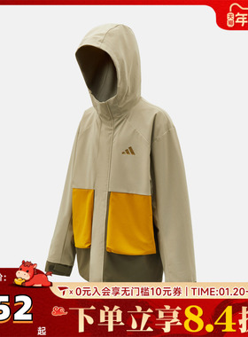 adidas阿迪达斯男大童JK 2N1 WARM JKT运动健身夹克外套KV6905