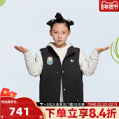 adidas阿迪达斯三叶草男大童迪士尼联名款 保暖连帽棉服外套KB5144