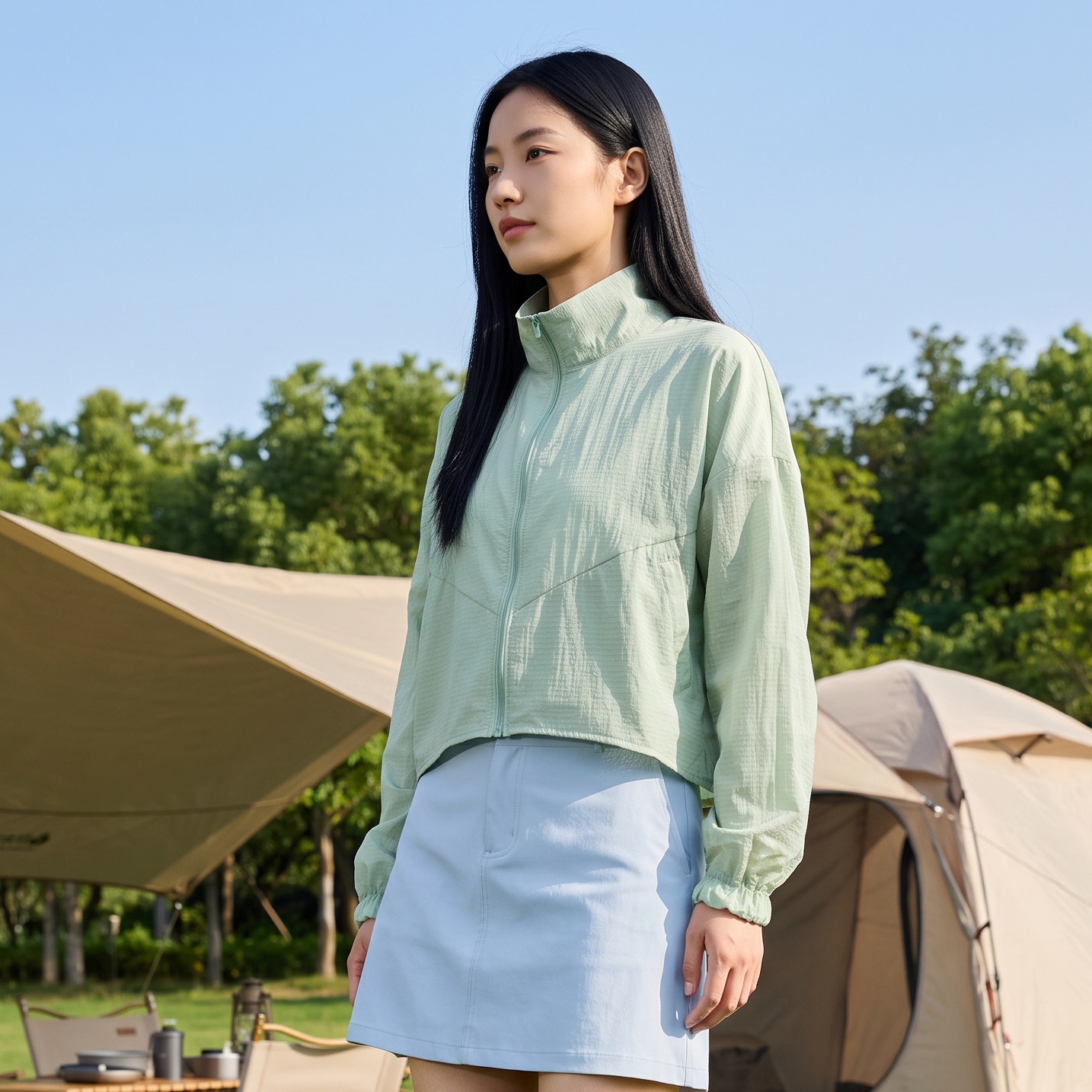 滔搏NIKE耐克女子百搭潮流时尚运动健身梭织夹克外套IF0588-006