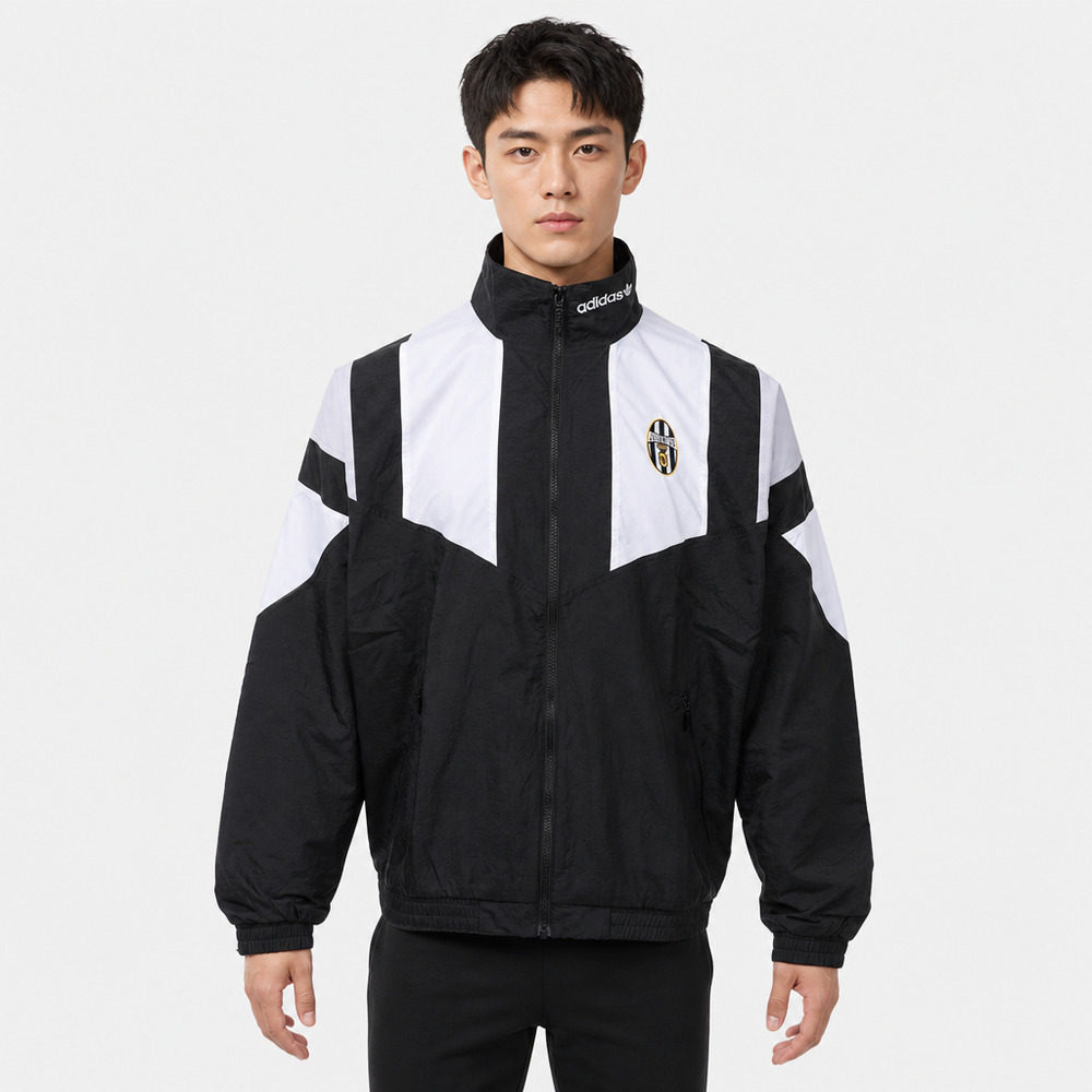 滔搏adidas阿迪达斯男子JUVE EQT TT运动休闲夹克外套KF9824