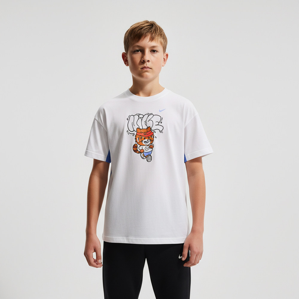 NIKE耐克大童B DF MULTI SS TOP运动休闲短袖T恤IV2635-100