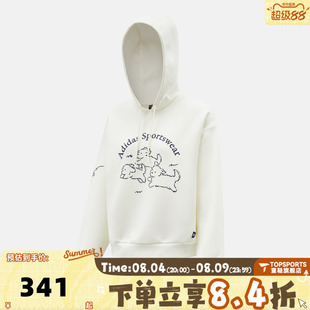 滔搏adidas阿迪达斯女子POP ART HD运动休闲套头衫卫衣KB7223