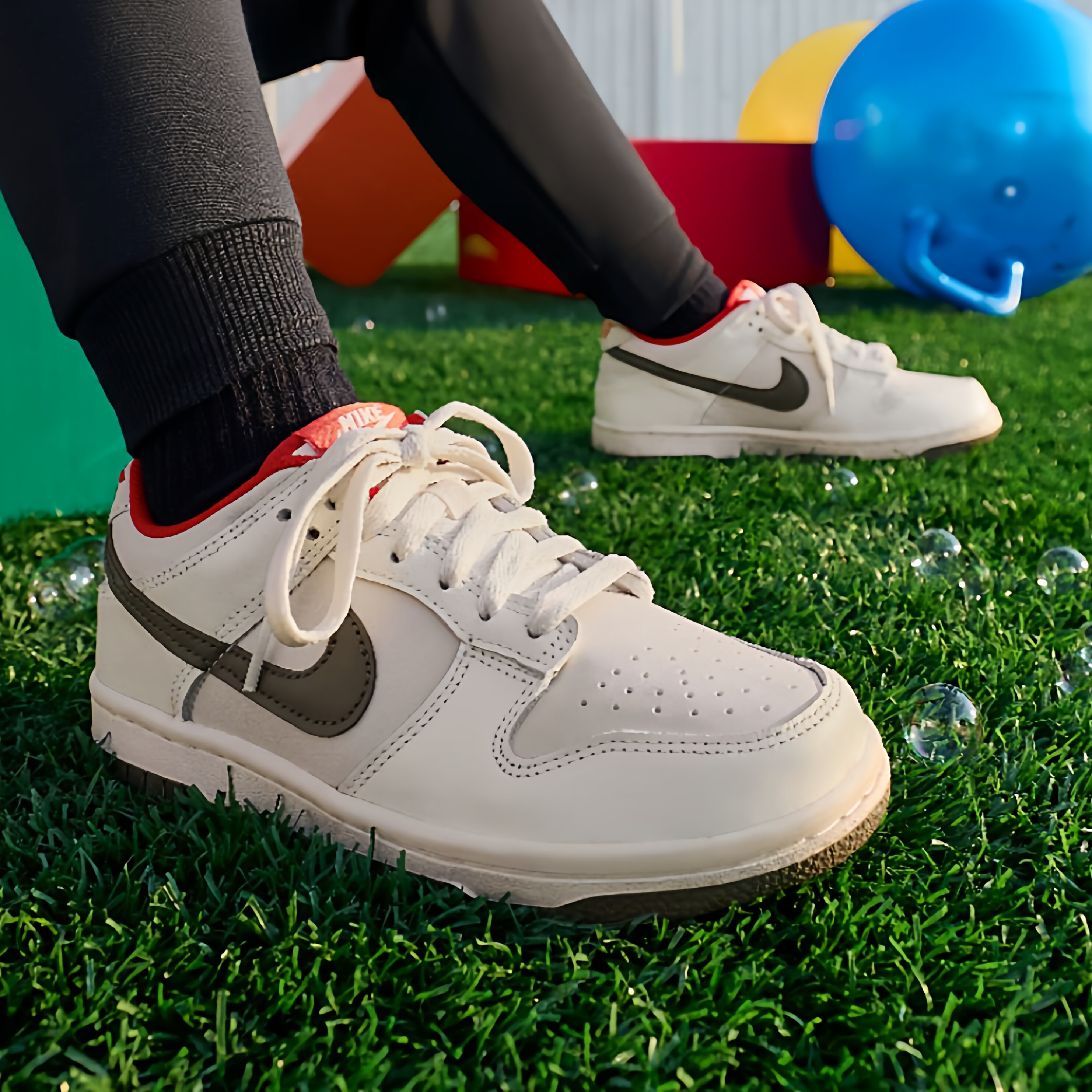 NIKE耐克大男童鞋子Dunk新年鞋子儿童休闲鞋子运动鞋IQ9793-020