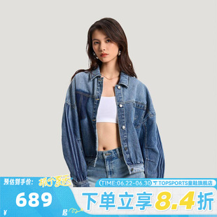 滔搏adidas阿迪达斯三叶草女子运动健身夹克外套KR5042