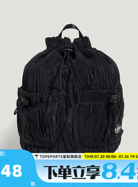 adidas阿迪达斯三叶草女小童K BLT BP运动休闲双肩包LD6310