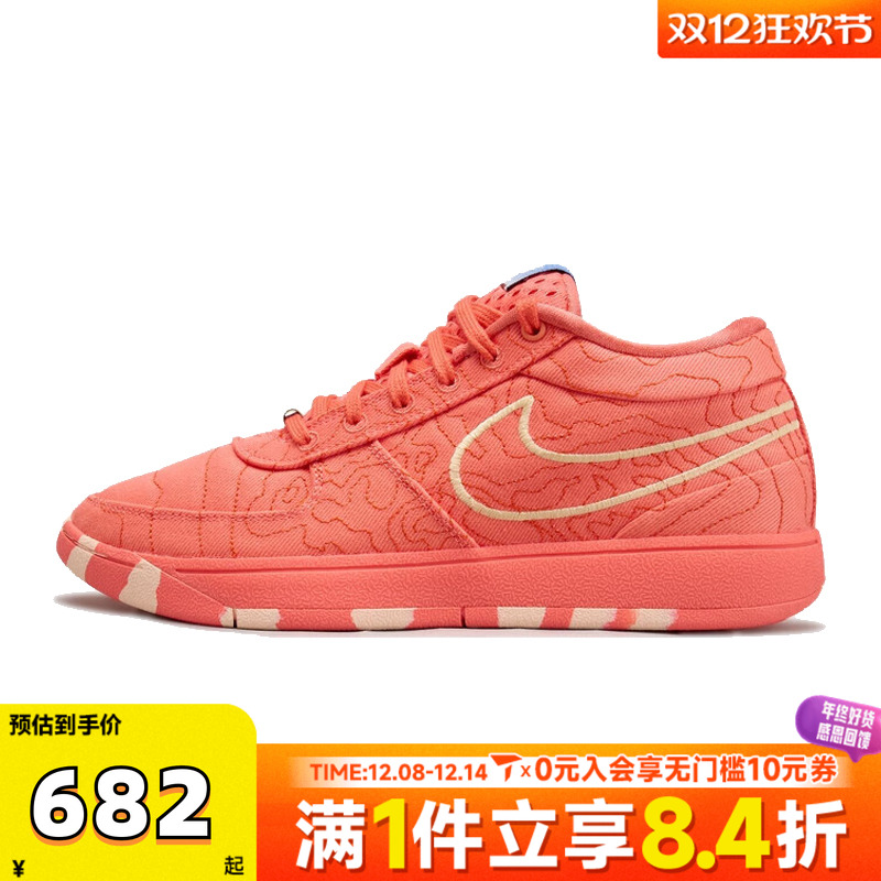 NIKE耐克男鞋BOOK 1 TEXT EP运动训练篮球鞋IB8053-800