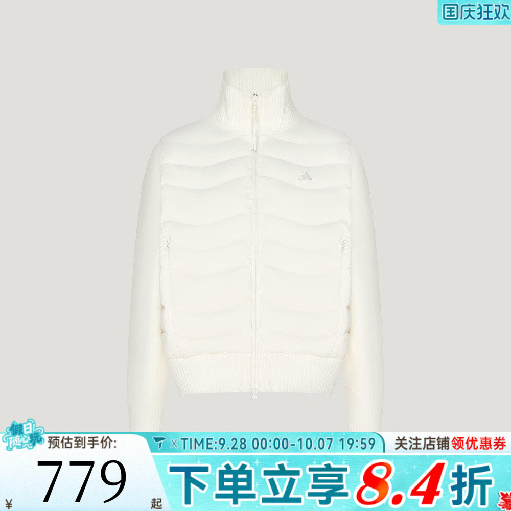 滔搏adidas阿迪达斯女子W HYBRID WJ运动休闲羽绒服外套LG5522