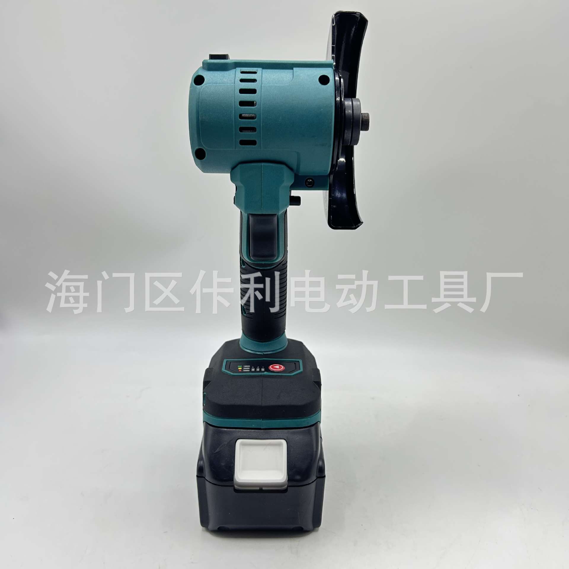 跨境锂电4寸小角磨无刷外转子抛光打磨充电角磨机小型手持清缝机