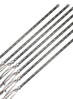 LED幻彩流星雨灯管12V64灯双面可编程庭院酒吧跑马流水装饰灯管