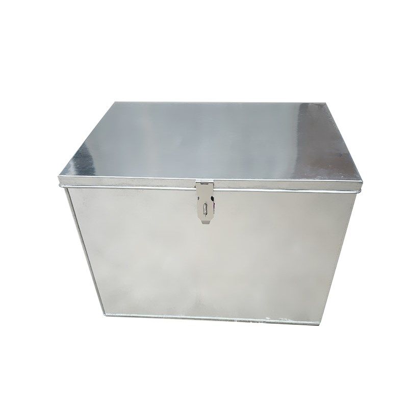 新定制做大d号不锈白铁皮箱子带锁五金工具箱钱款票据文件柜储物,五金/工具,五金工具箱/五金收纳箱,淘宝优惠券,粉丝福利购,淘宝优惠卷