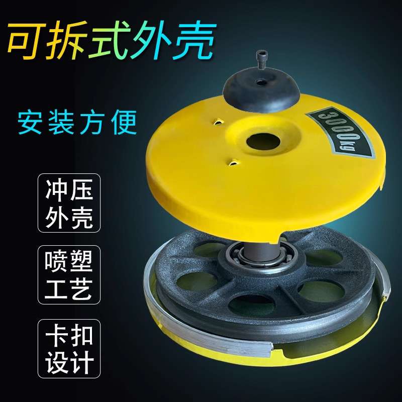 电动葫芦活口吊钩活口下钩 1/2/3/5T10T吨行吊行车天车吊钩国标