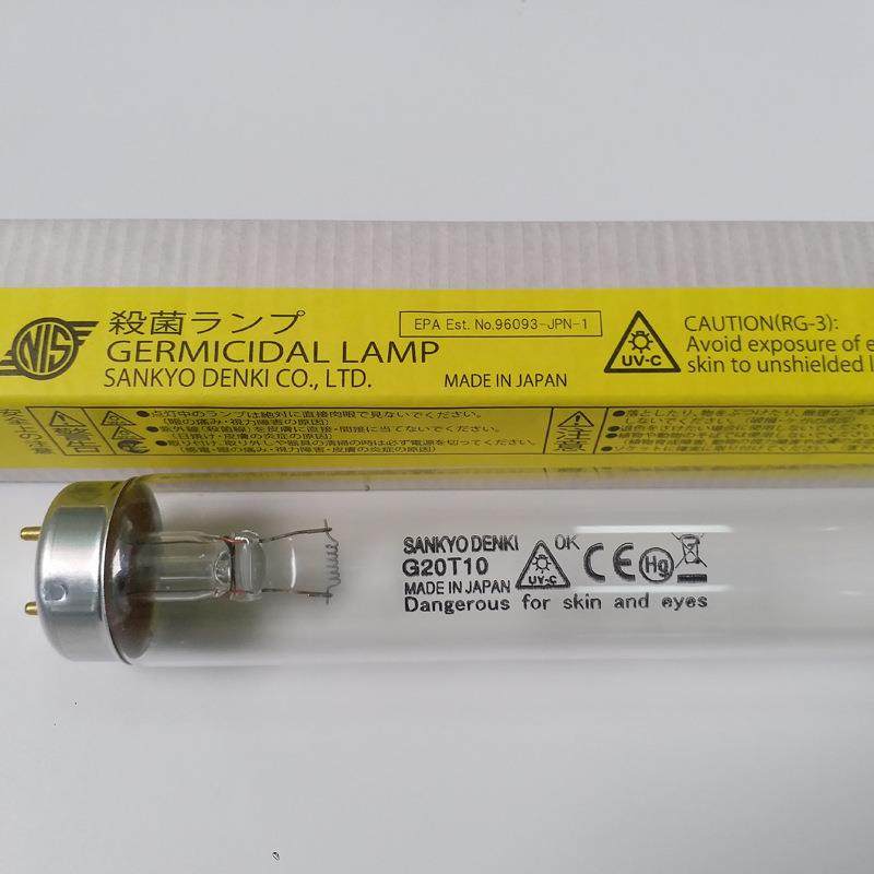 SANKYO DENKI三共消毒灯G20T10 GL20紫外线消毒灯 灭菌灯管