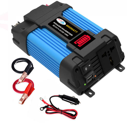 汽摩配件车载转换器逆变器300W/500W 12V转110V/220V汽车逆变电源