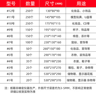 纸箱子快递打 箱子 政物流小纸盒搬家整理大号特硬包装 包邮