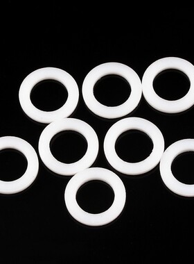 耐高温铁氟龙平垫耐腐蚀塑料王密封垫片聚四氟乙烯垫片PEFE垫圈