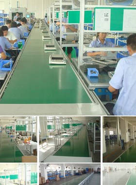 PVC轻型绿色输送带 流水线传送带 平皮带 1.0-5.0足厚 交货准!