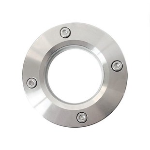 304/316L不锈钢法兰视镜内六角人孔玻璃观察镜碳钢视盅对夹法兰镜