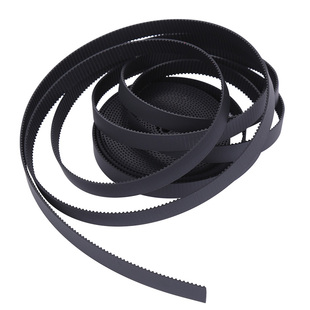 GT2同步带2GT白色6mm 10mm钢丝PU带钢丝开口同步带3D打印机配件