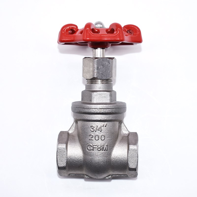 201/304不锈钢闸阀Z15W-16P丝扣闸阀1寸K6分dn50/螺纹自来水油开