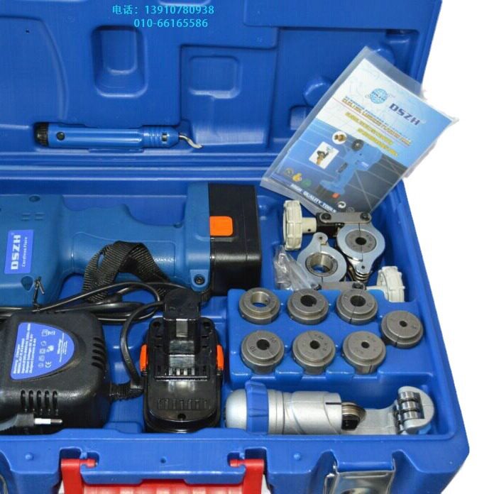 大圣WK-E800AML电动扩管器铜管喇叭口胀涨管工具空调扩口器锂电池