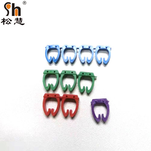 卡扣式号码管 SM型配线标志 PVC马鞍型配线标志 SHLB-JZKH-3