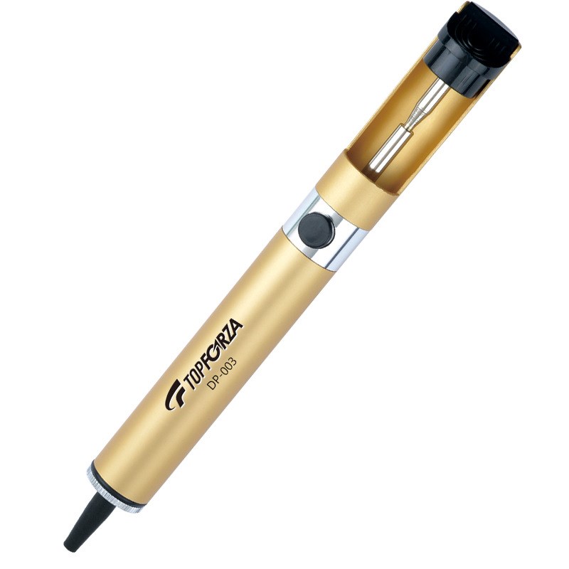 DP-003 吸锡器抗静电铝体吸锡器手动吸锡枪吸锡泵除锡工具