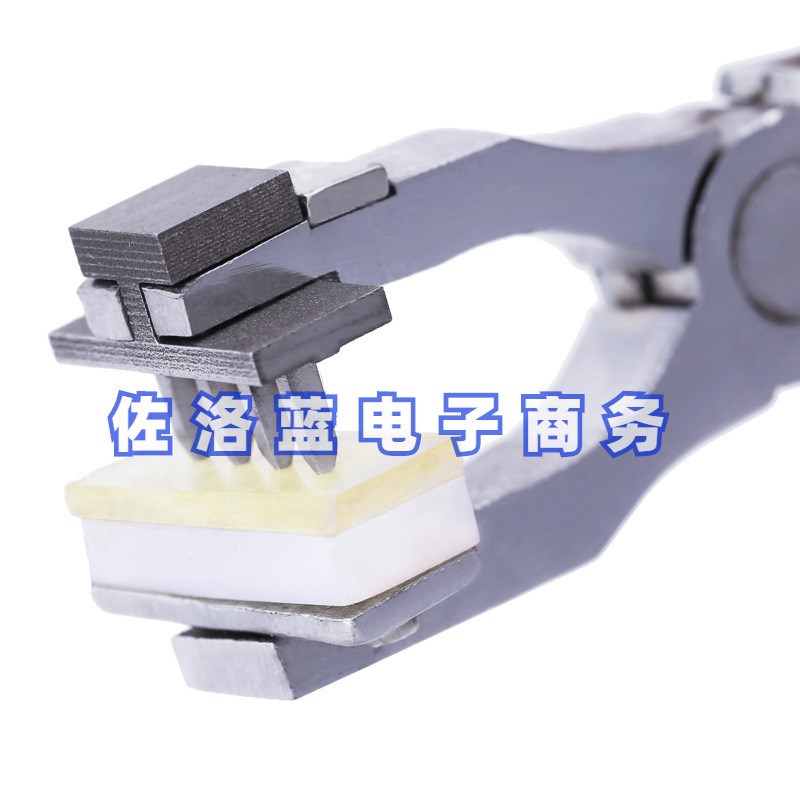 可换头平斩菱斩钳2+4mm 法斩菱斩平斩欧斩皮革打孔器工具