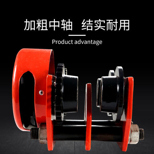 手推手拉跑车工字钢起重滑车电动葫芦0.5T1T2T3T5T单轨行车