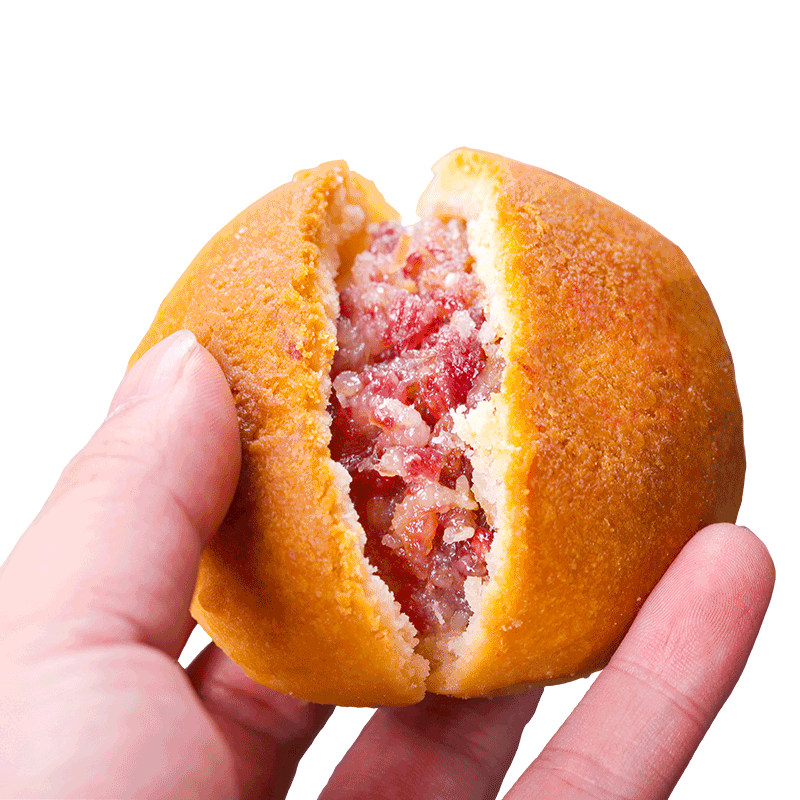 千柏山纸包火腿月饼传统滇式