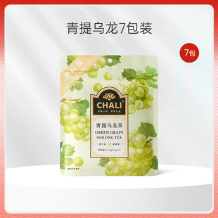 99元 任选6包 CHALI茶里青提乌龙清润水果茶便携7包茶