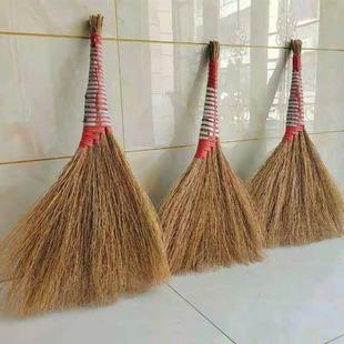 笤帚家用庭院工厂农村金丝草加编加厚扫把 铁扫把草扫把手工老式