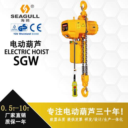 固定环链电动葫芦鬼头式起重机散热型定制吊机电葫芦提升机
