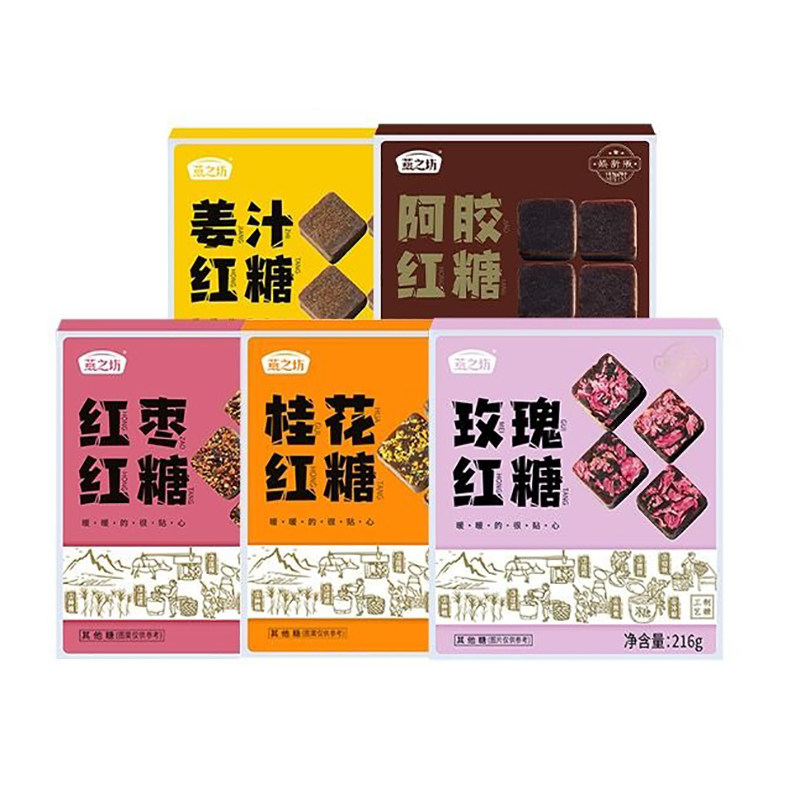 燕之坊红糖216g*4盒装图片