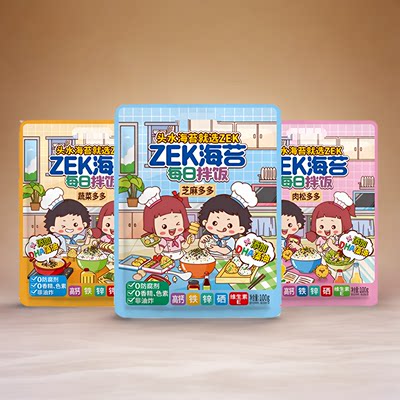 每日拌饭海苔ZEK100g多口味