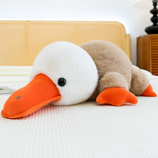 卡通可爱创意新款鸭嘴兽玩偶儿童毛绒玩具安抚睡觉抱枕礼物靠枕