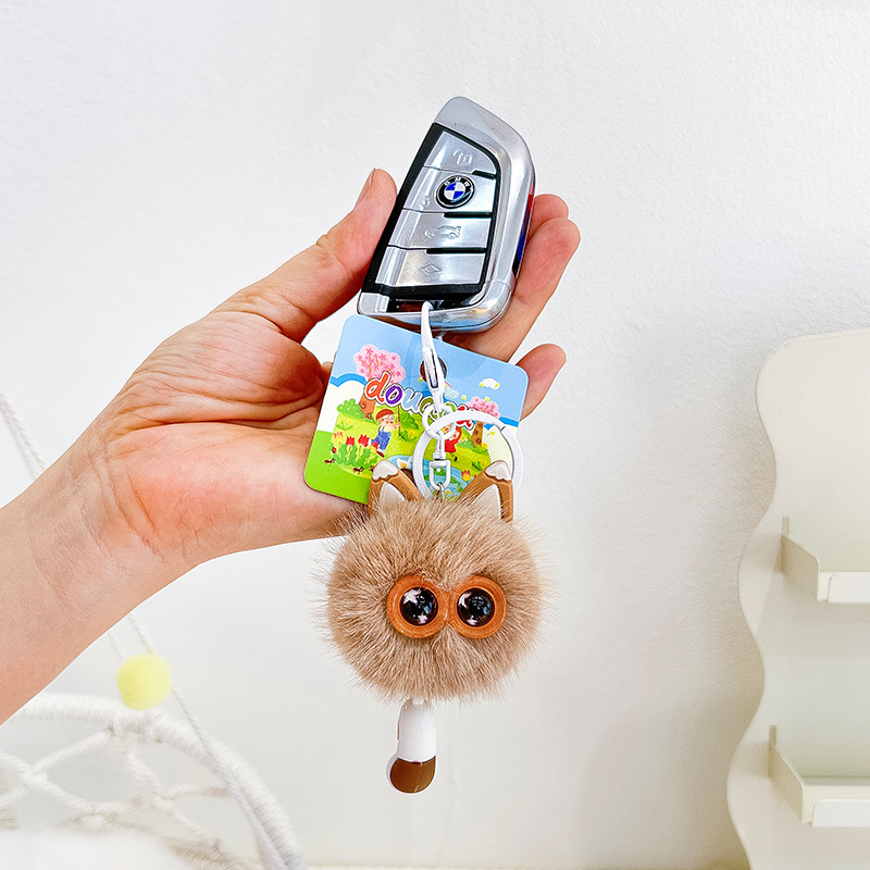 可爱萌化招财小猫毛绒玩具