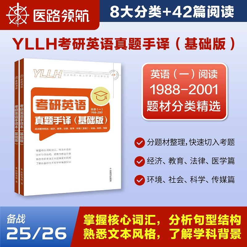 2025考研手译本英语一手译本翻译本笔译真题阅读翻译神器笔记本考研英语真题手译本考研