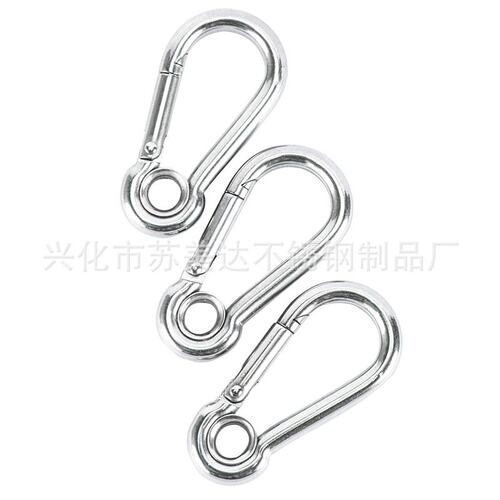 户外吊灯串灯电线 不锈钢pvc包胶钢丝绳悬挂紧绳器挂钩小拉手套件