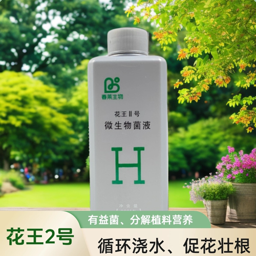 花王Ⅱ号花卉微生物液体含有有益菌