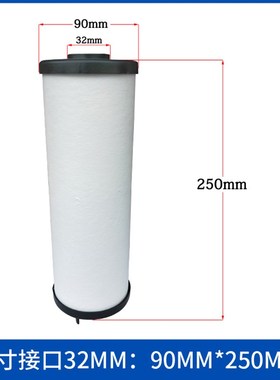 气泵空压机精密过滤器滤芯通用压缩空气油水分离器净化器过滤棉