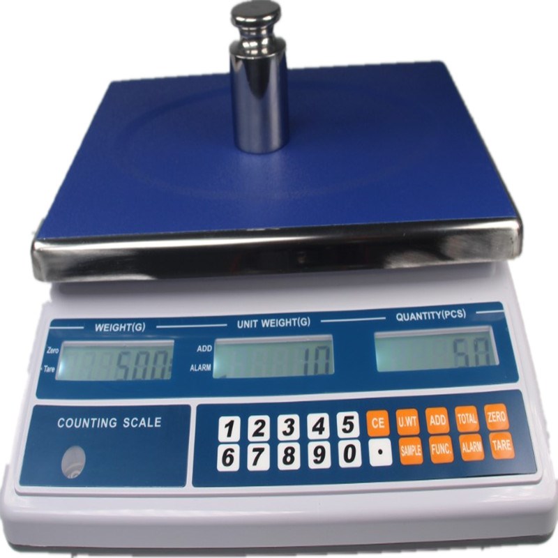 电子计数天平称XH3260C -3-30kg工业秤去皮置零上下限报警电子秤